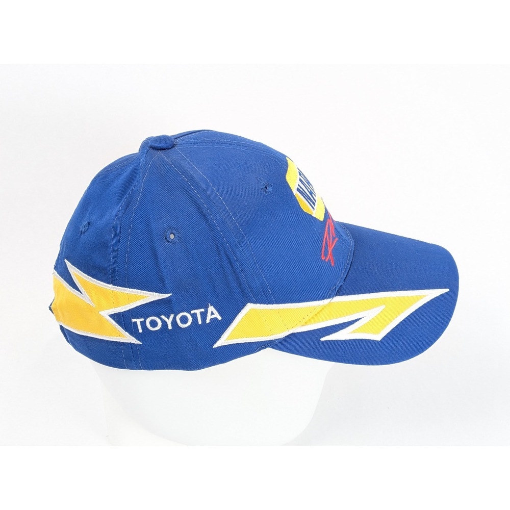 NAPA Racing Michael Waltrip Racing Toyota 55 Baseball Cap Blue Yellow White Red - Picture 2 of 12
